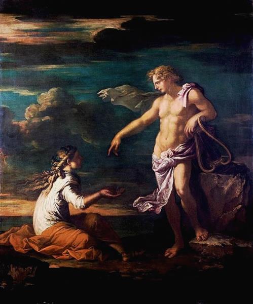 Apollo and Sibyl of Ridges - Salvator Rosa