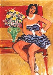 Dancer In Blue Tutu - Henri Matisse