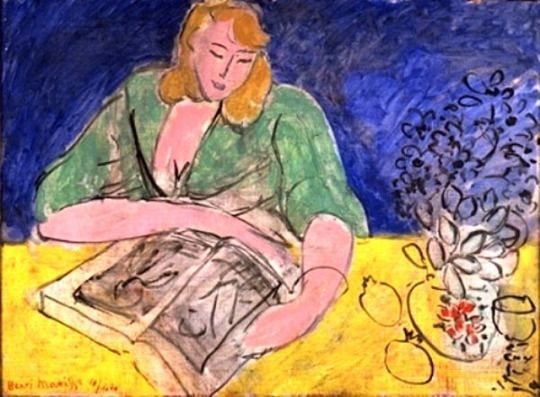 Teacher at the Yellow Table, 1944 - Henri Matisse