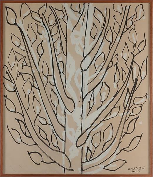 Дерево, 1951 - Анрі Матісс