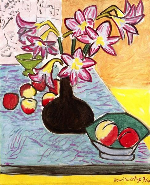 Vase of Amaryllis, 1941 - Henri Matisse