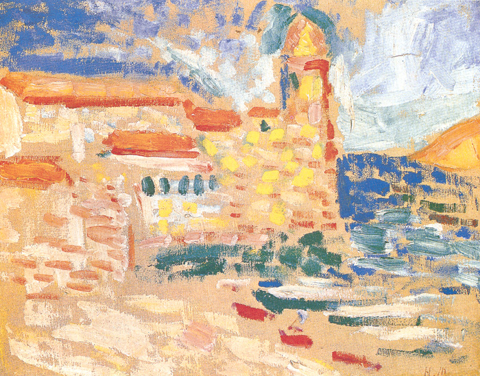 View of Collioure (The Tower), 1905 - 馬蒂斯