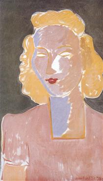 Young Girl in Rose - Henri Matisse