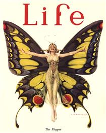 "The Flapper" Life Magazine Cover - Frank X. Leyendecker
