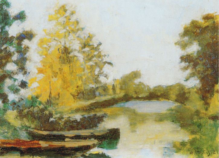 Banks of the Canal, 1903 - Анри Матисс