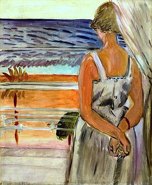 Beside the Window, c.1921 - Анри Матисс