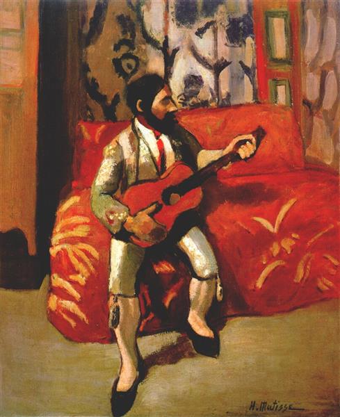 Гітарист, 1903 - Анрі Матісс