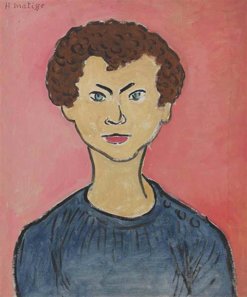 Portrait of Allan Stein, c.1907 - Henri Matisse