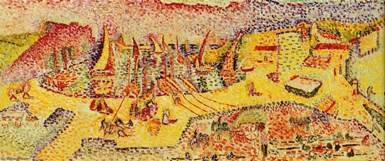 The Port Of Abail, 1905 - Henri Matisse