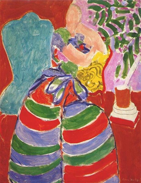 The Striped Dress, 1938 - Henri Matisse