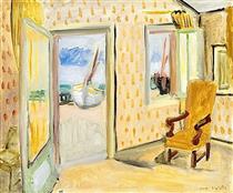 Interior, Open Door - Henri Matisse
