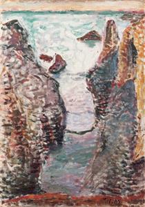 Falaises, Belle-Ile - Henri Matisse