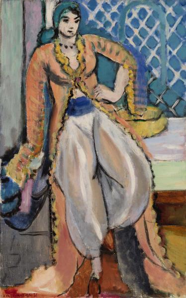 Figure with a Persian Robe, 1930 - Henri Matisse