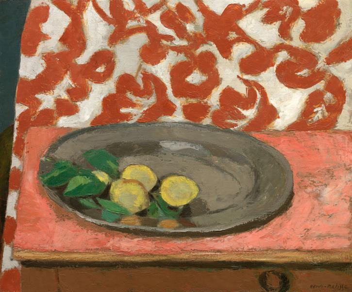 Лимони на олов'яній тарілці, 1926 - 1929 - Анрі Матісс