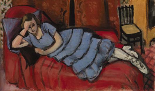 The Red Sofa (Le Canapé Rouge), 1921 - Анри Матисс