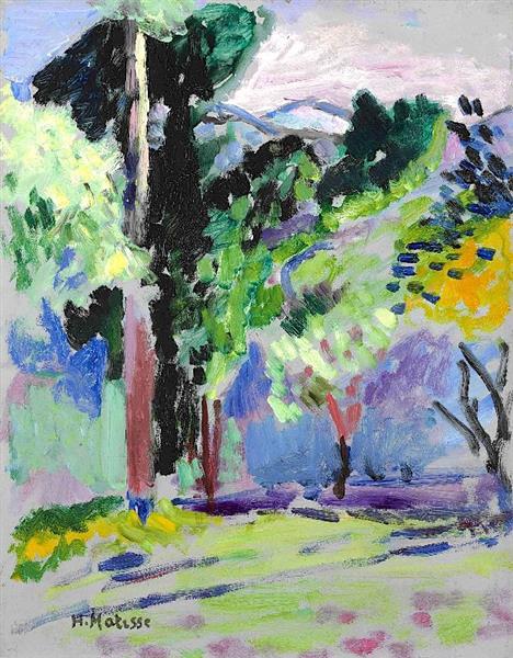 Paysage À Collioure, 1905 - Henri Matisse