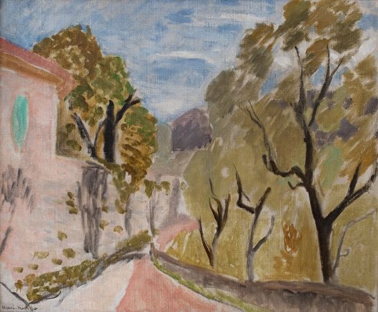 Краєвид або вулиця на півдні, 1918 - Анрі Матісс
