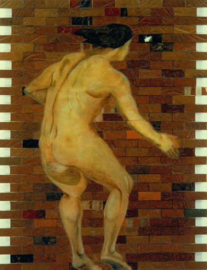 Man in the Brick Wall, 1972 - Charles Garabedian