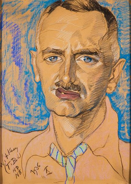 Portrait of Mieczysław Gajewicz, 1936 - Stanisław Ignacy Witkiewicz