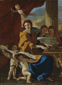 Santa Cecilia - Nicolas Poussin