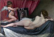 Венера с зеркалом - Диего Веласкес