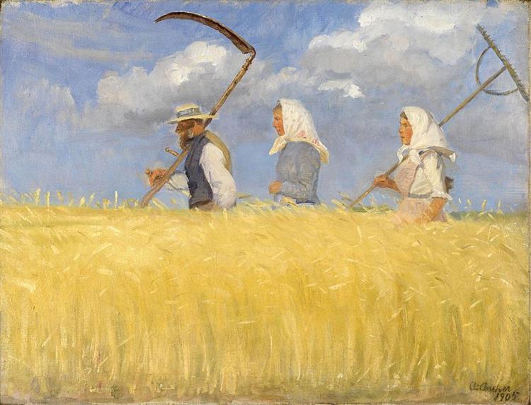 Harvesters, 1905 - Anna Ancher