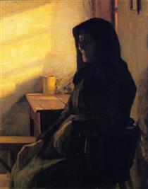 A Blind Woman in Her Room - Anna Ancher