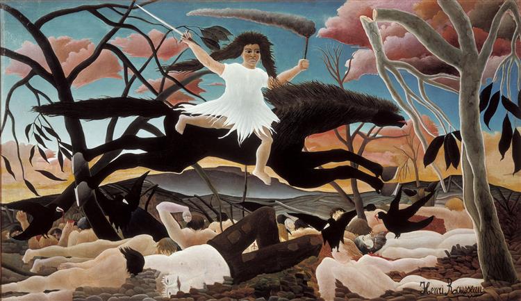 War or the Ride of Discord, 1894 - Henri Rousseau
