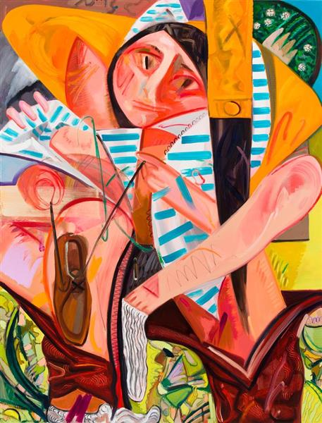 Getting Dressed All at Once, 2012 - Dana Schutz
