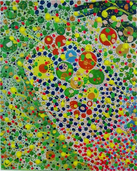 Abstract Pointillism, 2017 - Gabino Amaya Cacho
