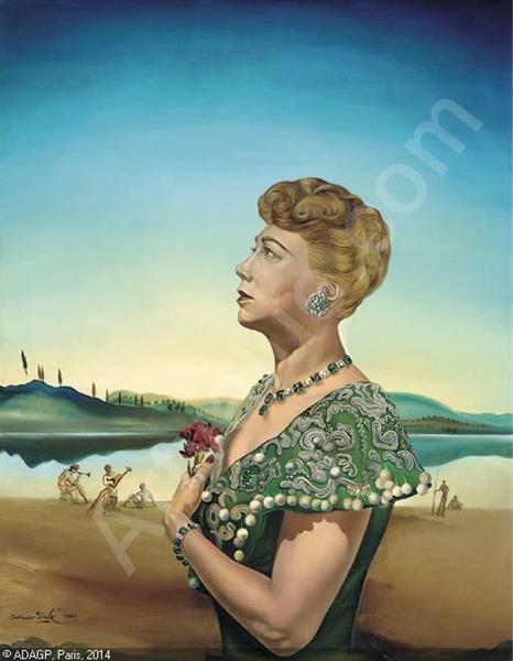 Portrait of Josephine Hartford Bryce (1950}, 1950 - Сальвадор Дали