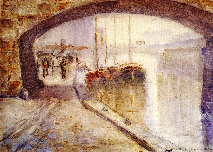 Misty Morning on the Seine, 1899 - Frederick Carl Frieseke