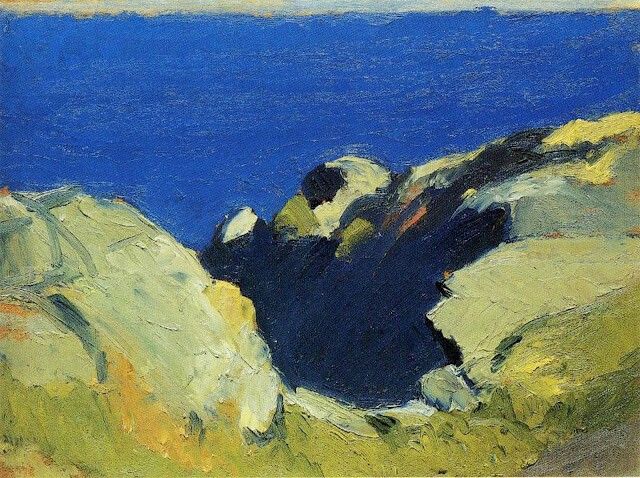 Rocks, c.1916 - c.1919 - Эдвард Хоппер