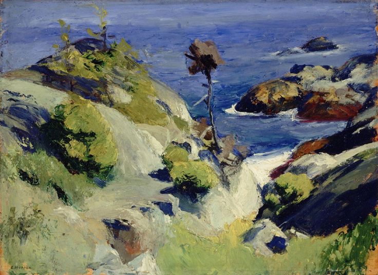 Monhegan Landscape, c.1916 - c.1919 - Edward Hopper