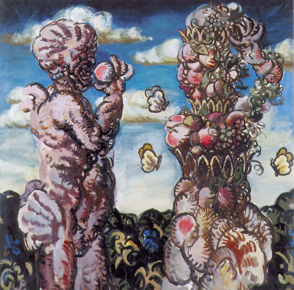 Discussion about the mystery (Adam and Eve), 1988 - Oleksandr Hnylyzkyj