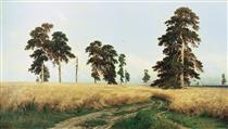 A Rye Field - Ivan Shishkin