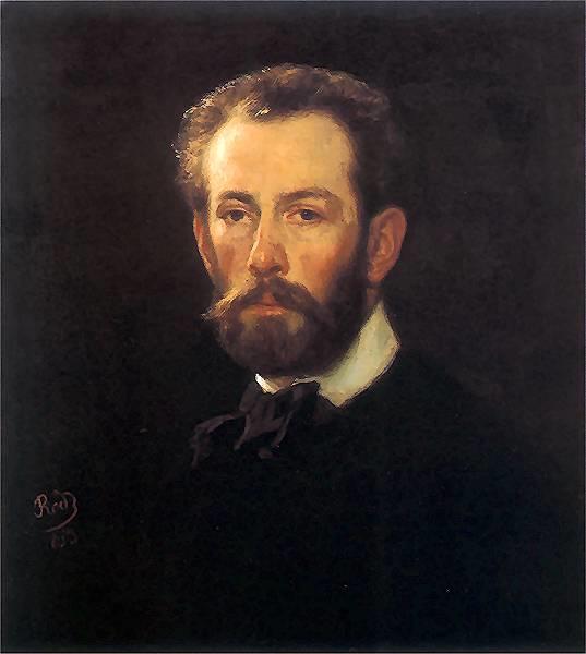 Self-portrait, 1853 - Henryk Rodakowski