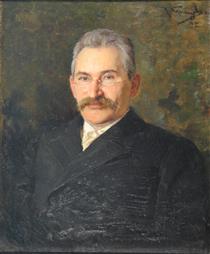 Portrait of Konstantin Andreevich Pyatnitsky, director of Rishelievskaya and II men's gymnasium - Nikolai Dmitriyevich Kuznetsov