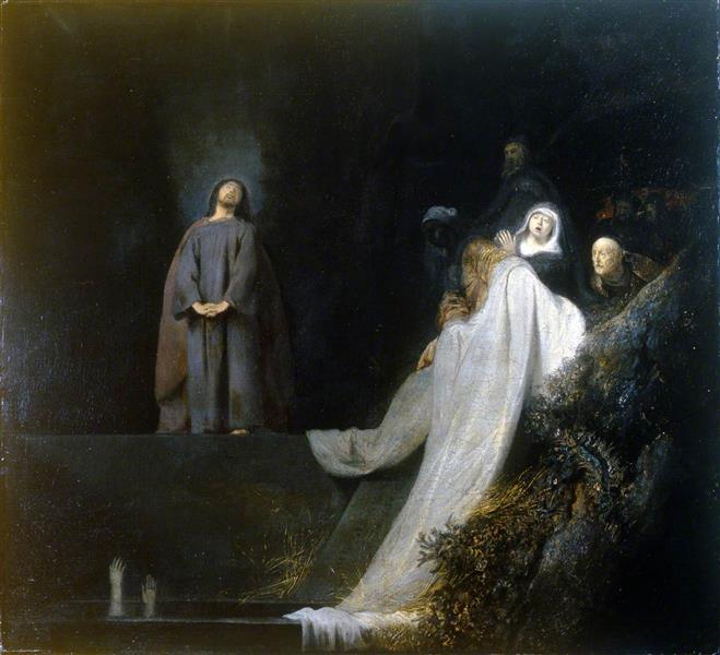 The Raising of Lazarus, c.1631 - Ян Ливенс
