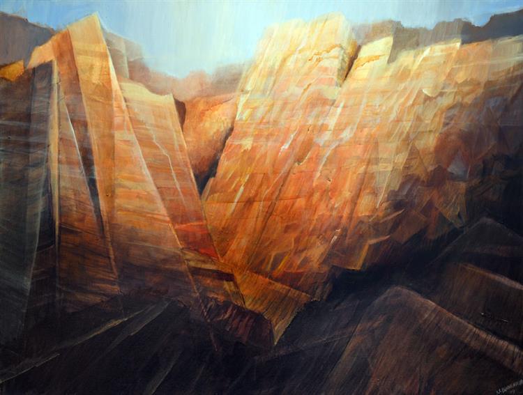 Desert Canyon, 2015 - Rochelle Blumenfeld