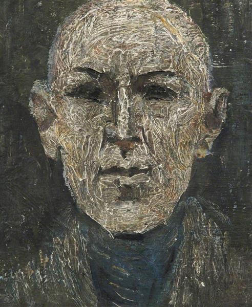 Head of a Bald Man, 1914 - Laurence Stephen Lowry