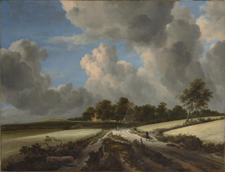 Wheat Fields, 1670 - Якоб Ізакс ван Рейсдал