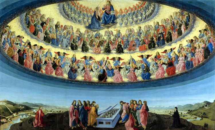 The Assumption of the Virgin, 1475 - 1477 - Francesco Botticini