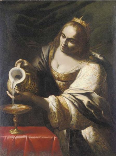 Queen Artemisia, c.1645 - Domenico Fiasella