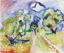 Promenade Des Oliviers - Henri Matisse