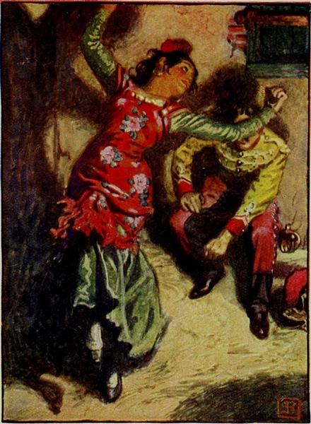 Carmen - 'I Will Dance for My Pleasure', 1910 - Byam Shaw