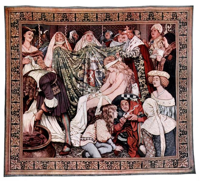 the Blind-folding of Truth—an Allegory, 1909 - Джон Байем Листон Шоу