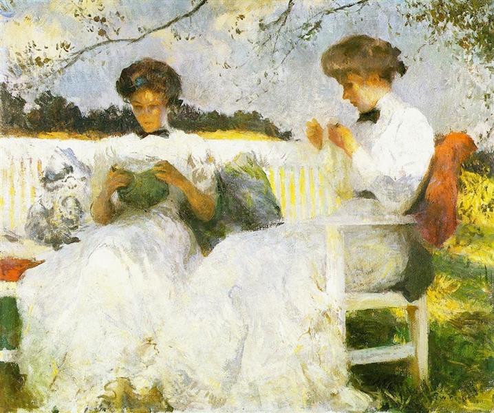 Afternoon in September, 1913 - Frank W. Benson