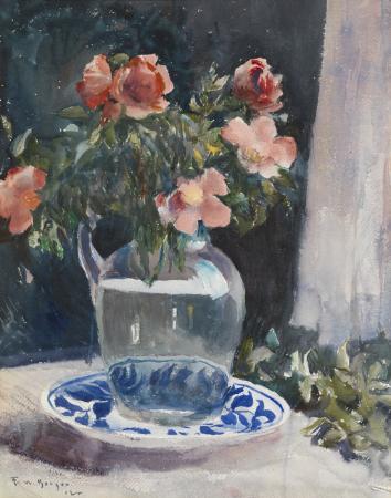 Still Life with Flowers, 1922 - Фрэнк Бенсон