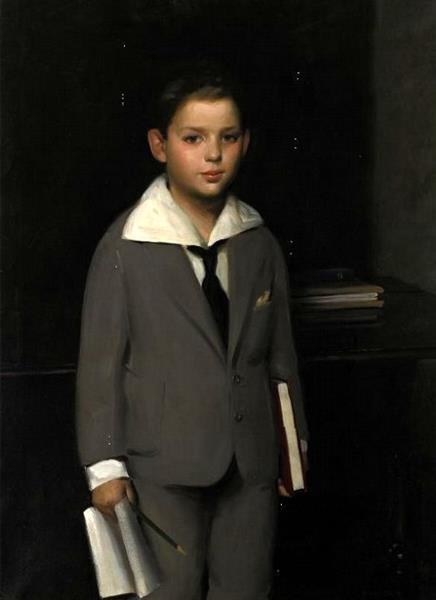 A Schoolboy - Edward E. Simmons